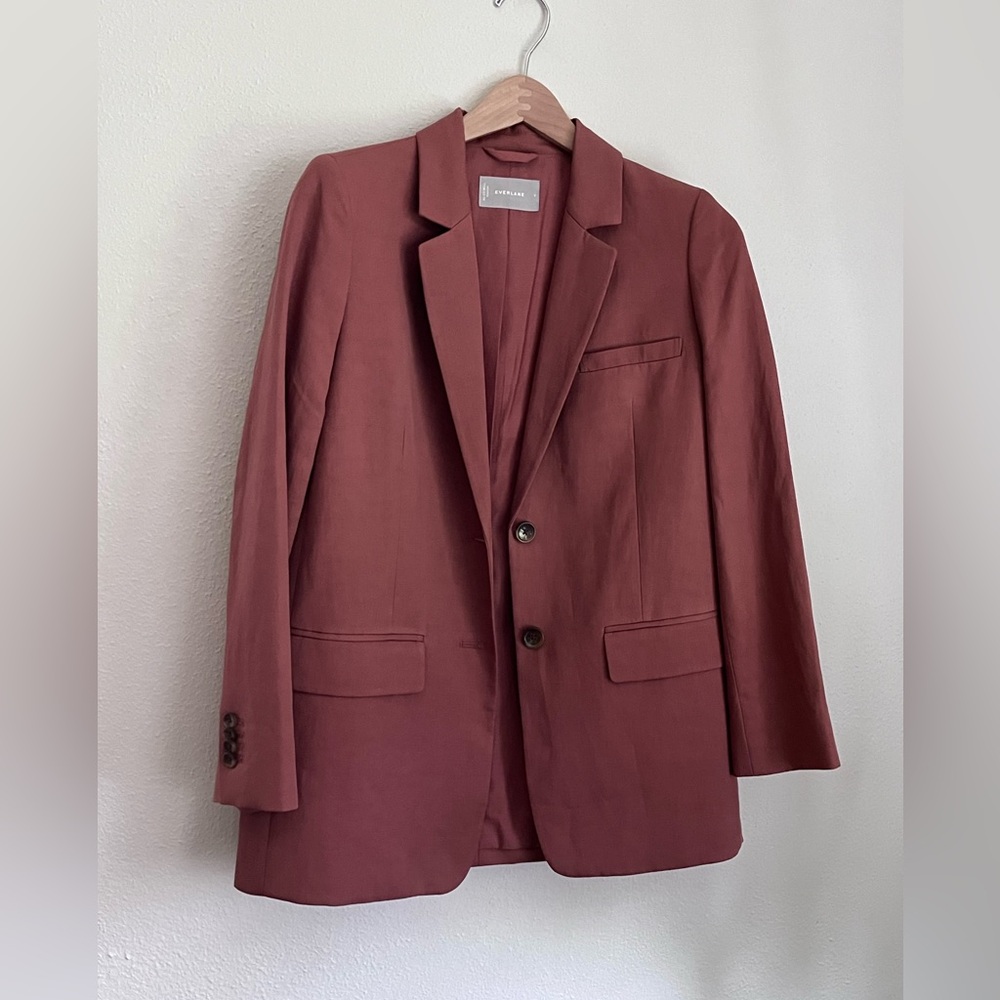 Everlane Terracotta Oversized Blazer